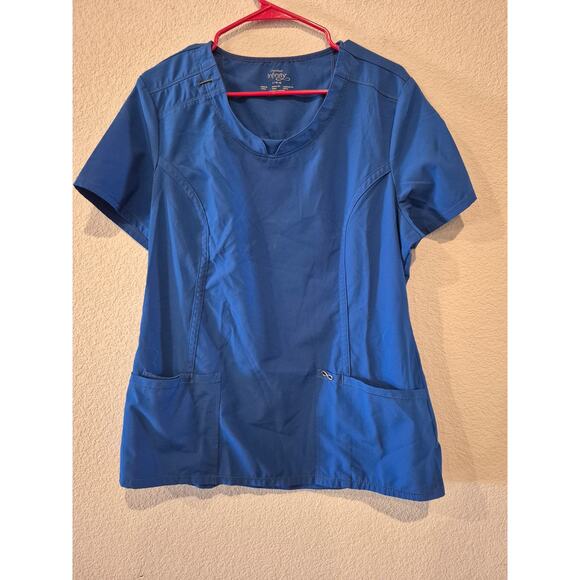 Cherokee Infinity Women's Scrub Top – Size Large - Picture 1 of 4